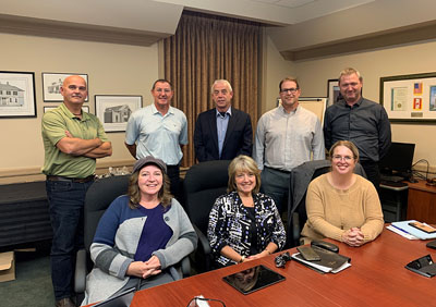 Meeting with Grand Falls Town Council and Mayor Manuel