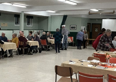 Meeting with the Curling Seniors 50+ Club