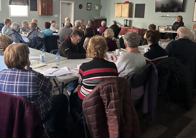 Meeting with Marine Golden Age 50+ Club