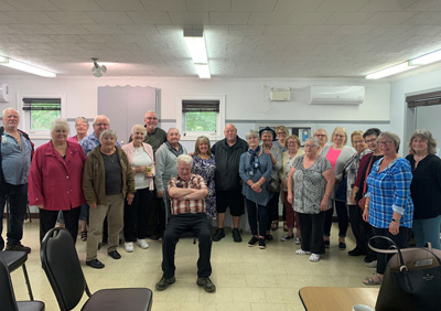 Meeting with Bay Roberts 50+ Club