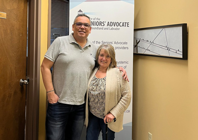 Meeting with Chief Hart of the Sheshatshiu Innu First Nation