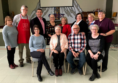 Meeting with seniors in Lewisporte