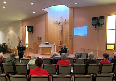 Presentation to Catholic Women's League, Divine Mercy Parish