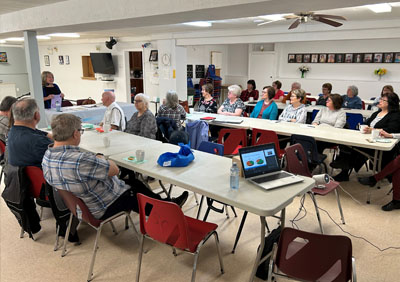 Meeting with Marystown Lions Golden Age 50+ Club & Placentia West 50+ Club