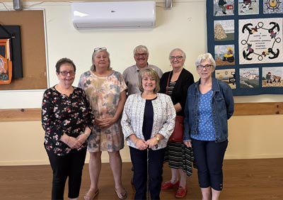 Meeting with the seniors in Rocky Harbour (June 4)